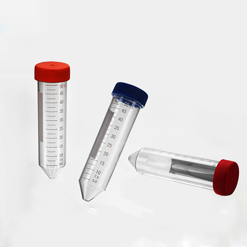 Plastic laboratory consumable 15ml conical centrifuge tubes