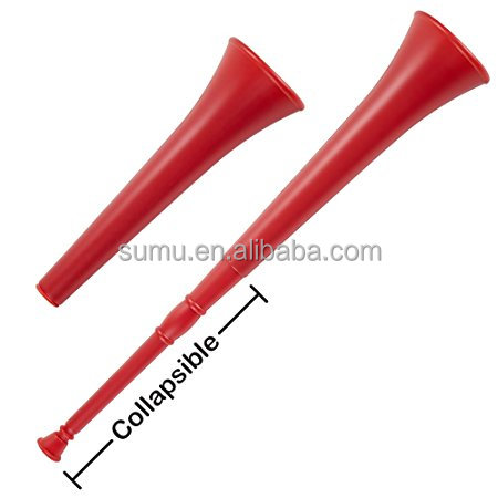 Настраиваемый складной пластиковый футбольный рог Vuvuzela