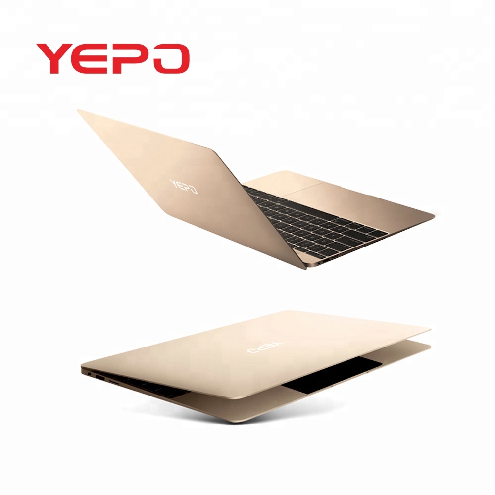 YEPO Новый 13,3 дюймовый IPS Intel Celeron J3455 6 ГБ ОЗУ 256 ГБ SSD тонкий алюминиевый корпус ноутбук