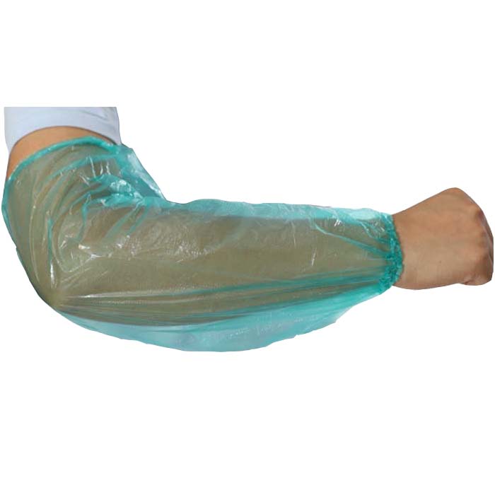 PE arm length sleeve/ disposable sleeve/ HDPE long sleeve cover Over Sleeve