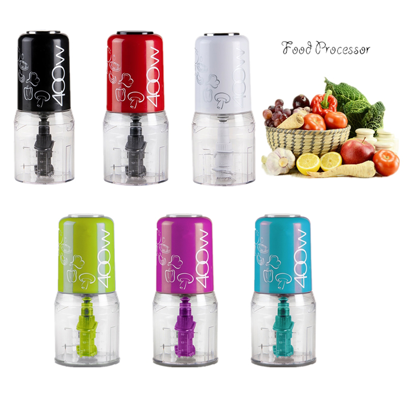 Portable 500ml 400w Multi Wonder Slicer Baby Food Meat Bowl Electric Onion Chopper