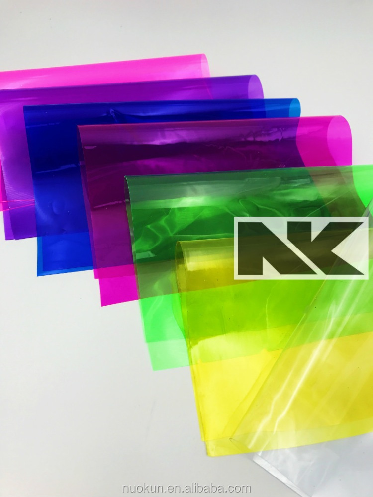 NKS003 цветной прозрачный ПВХ акриловый пластиковый лист