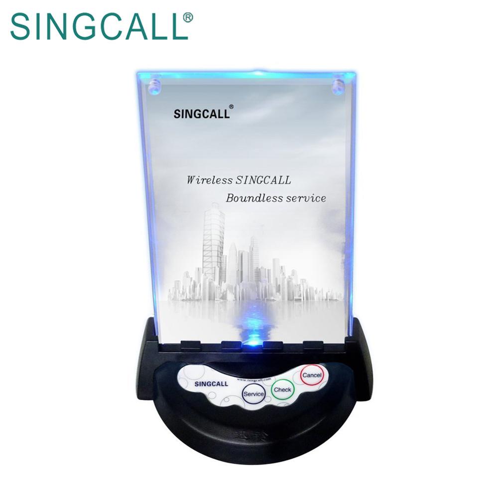 Беспроводной пейджер для звонков в ресторане SINGCALL, новый, специальный заказ
