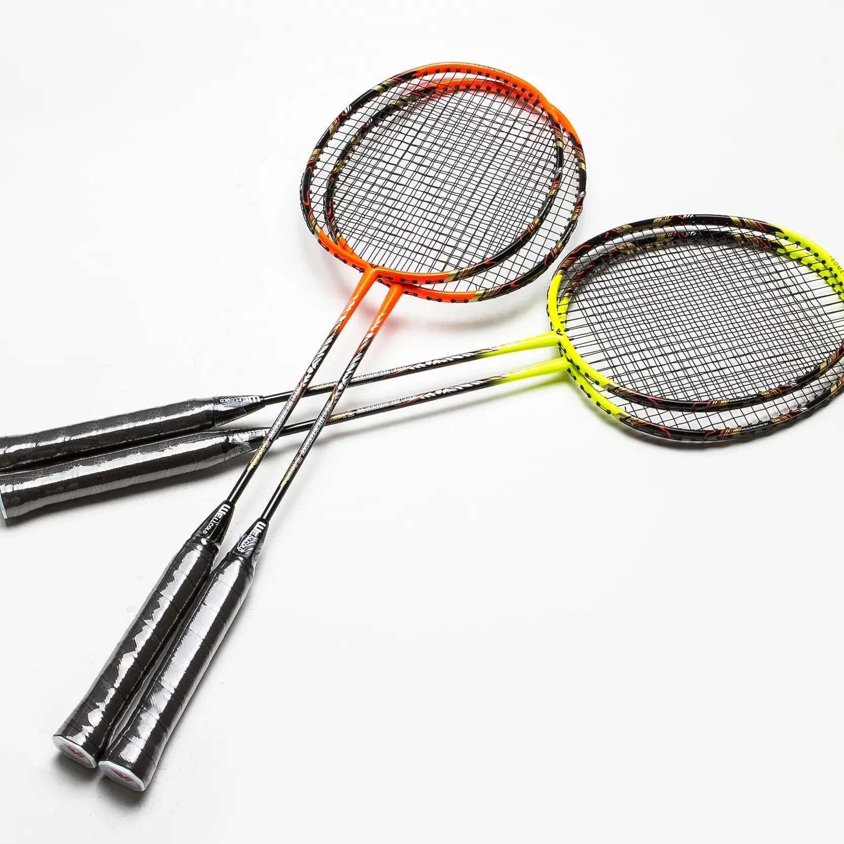 2018 Cheap Aluminium Badminton Racket for Wholesale with bag
