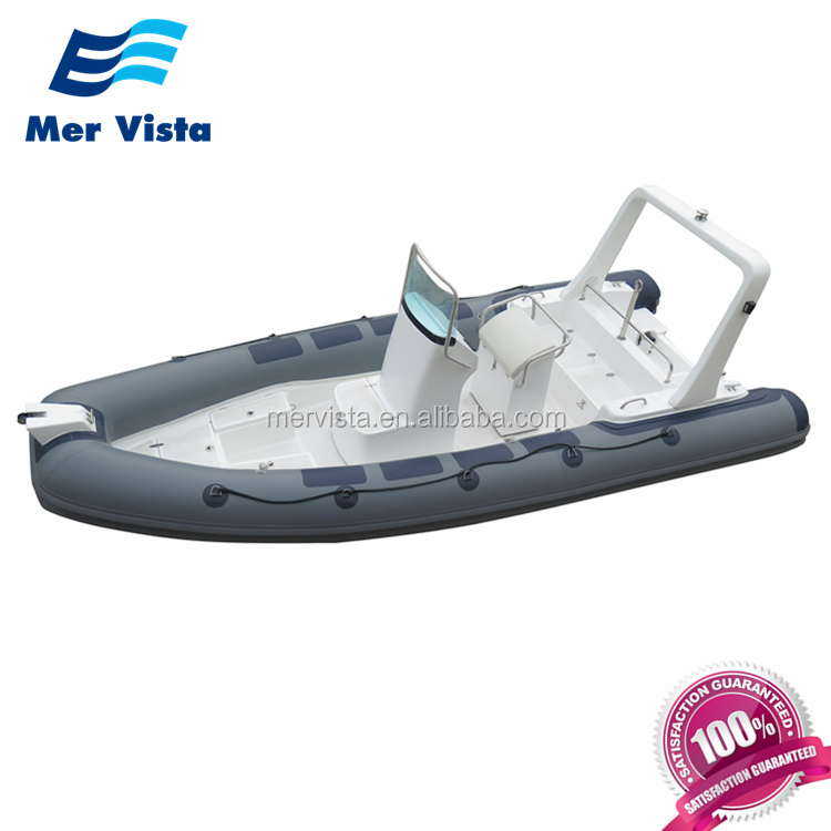 CE RIB 680 Dinghy Складная ребристая электронная спасательная лодка из стекловолокна, рыболовная яхта для продажи, США