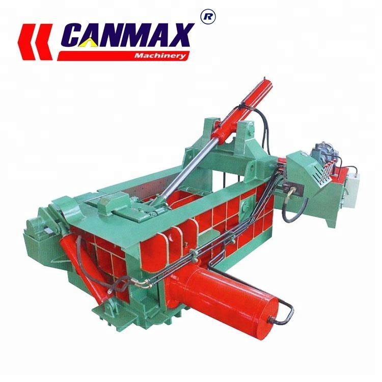 2018 Топ бренд CANMAX гидравлический металлолом пресс-подборщик сжимающий металлолом банки и автомобиль