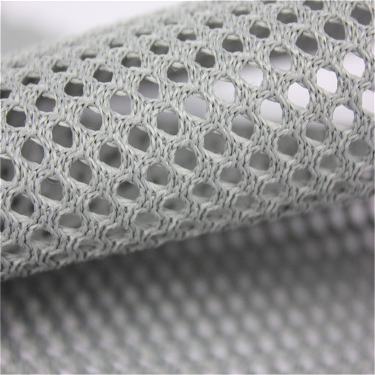 Latest Design knitted fabric mesh netting for walking shoes