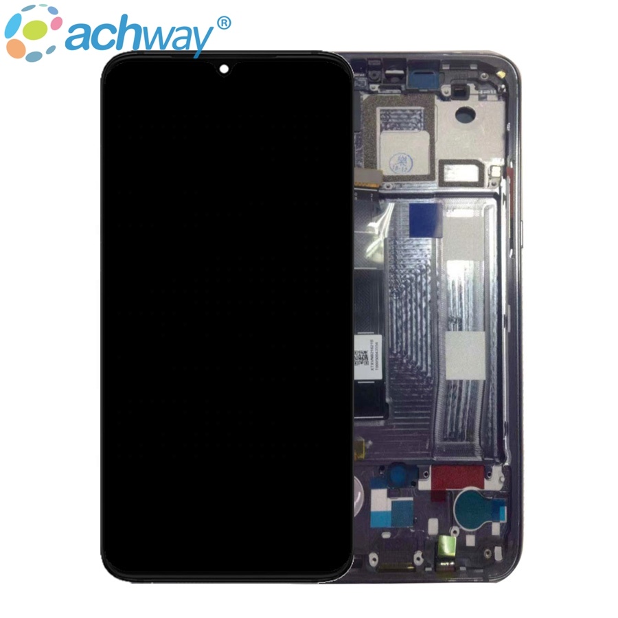 2019 дисплей для Xiaomi Mi 9 ЖК-дисплей в сборе 6,39 ''Оригинальный OEM дигитайзер экран с рамкой