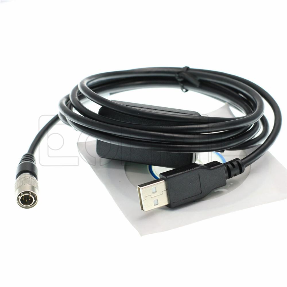Загрузки данных геодезического прибора USB 6-контактный кабель для TOPCON SOKKIA тахеометра