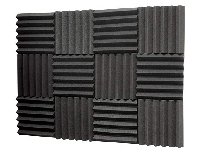 BONNO Double Thick Acoustic Foam Tiles Acoustic Foams For Sound Proof