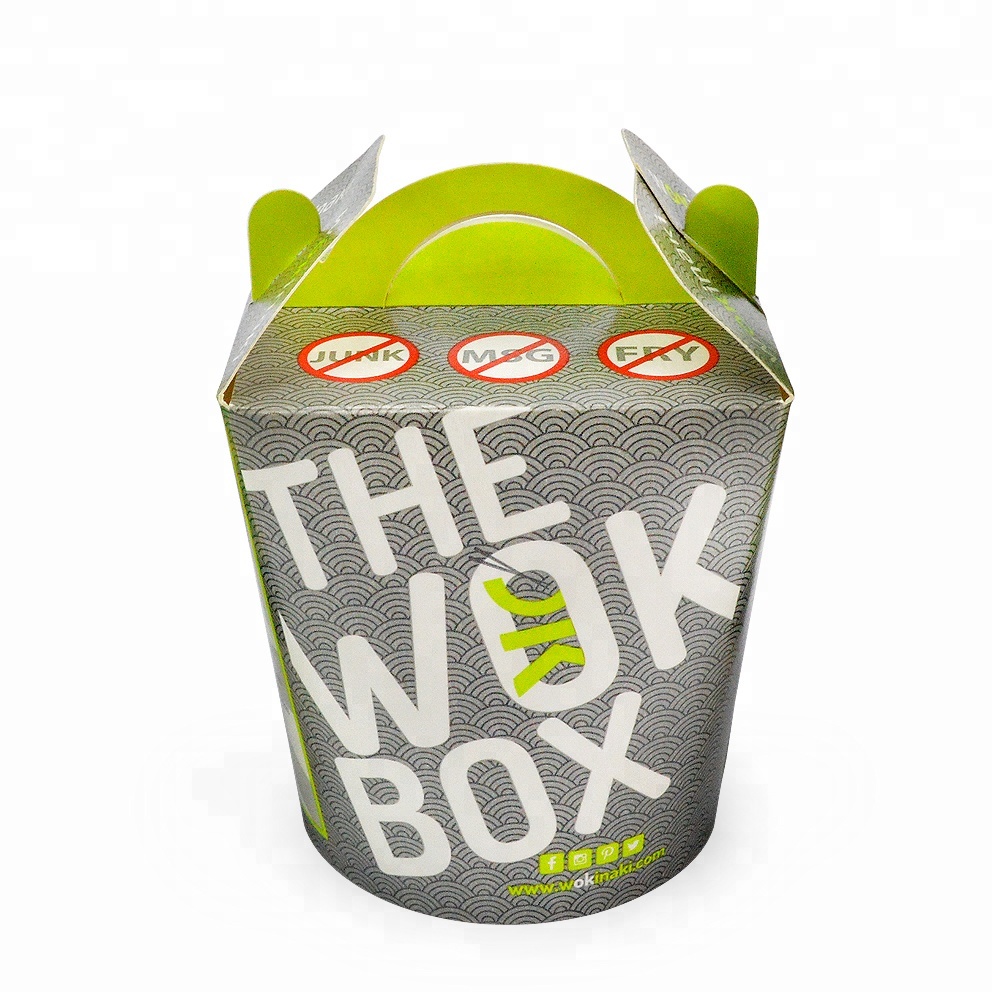 Paper Noodle Box Accept Customized Logo/noodle Container Food & Beverage Packaging Disposable Paperboard Ms-Rich Box