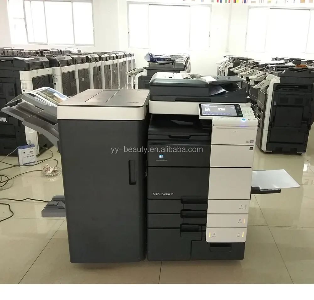 Good working High Quality Used Copiers Printer Machine For Konica Minolta Bizhub C554 C454 C654 C754 photocopiers