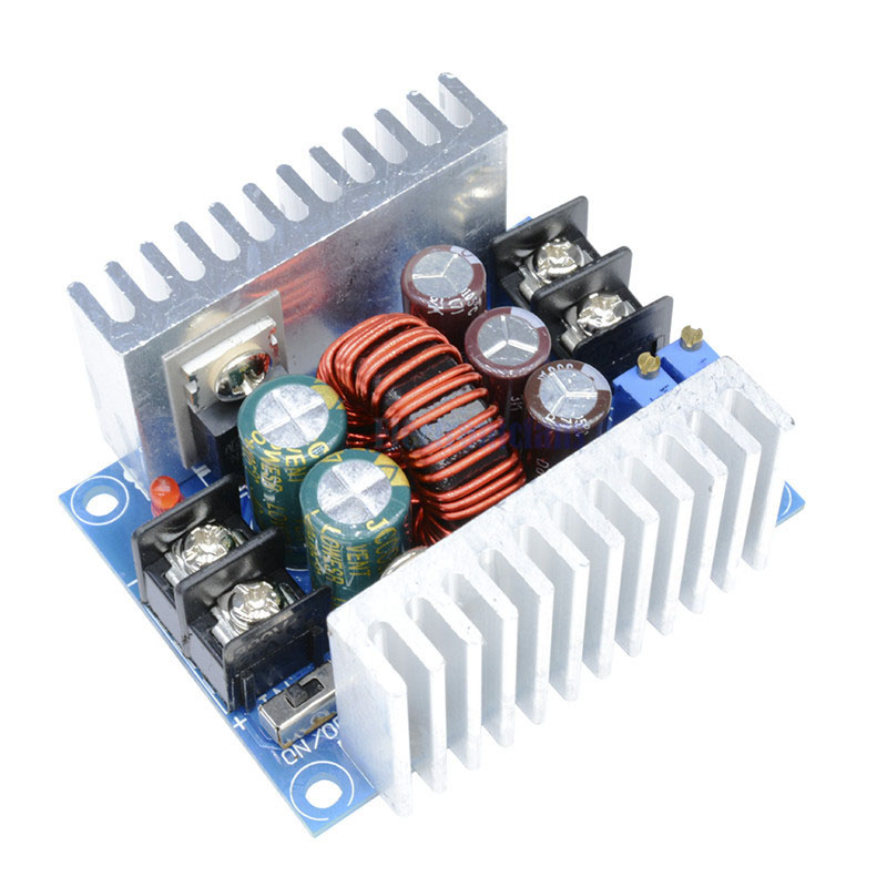 300W 20A DC-DC/DC понижающий преобразователь подпушка модуль постоянного тока Светодиодный драйвер питания понижающий модуль напряжения электролитический конденсатор с алюминиевой крышкой