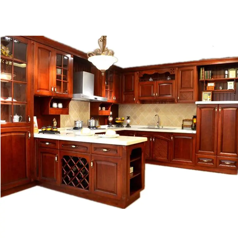 Africa kitchen with soft close Classical kitchen cabinet