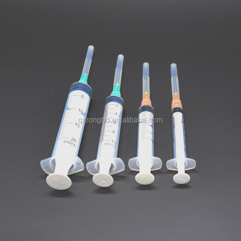 Hospital Equipment Disposable Syringe With Needle Good price Disposable medical syringe in 2018 style