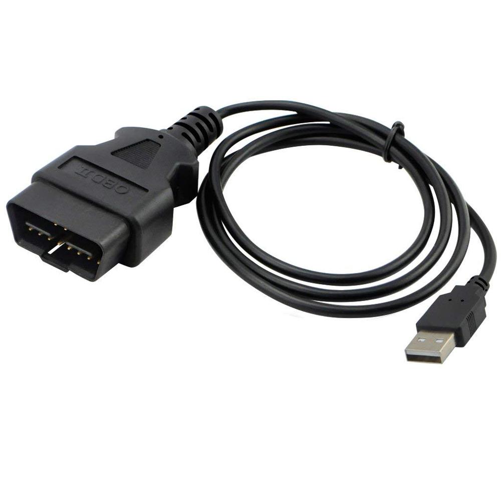 OBD2 USB удлинитель 16 Pin USB к OBD II OBD2 кабель адаптер автомобильный диагностический удлинитель