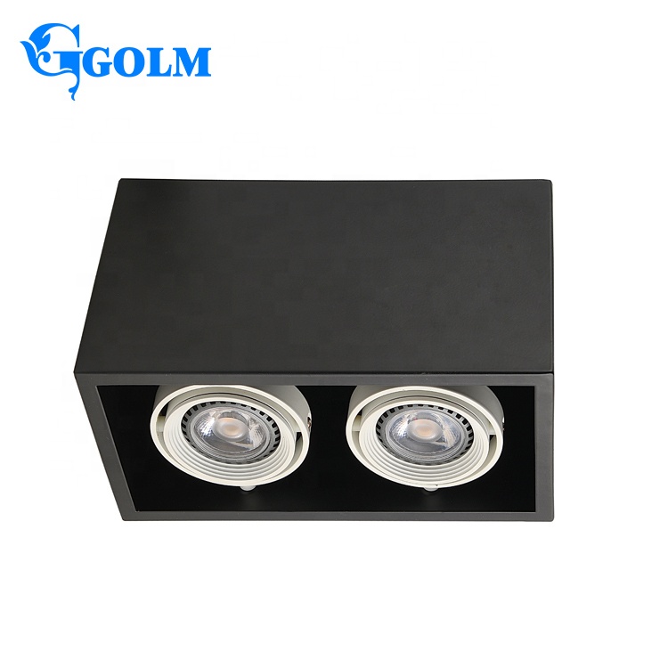 Китайская Фабрика 10 Вт светодиодные светильники спот квадратный светодиодный cob led решетчатое освещение