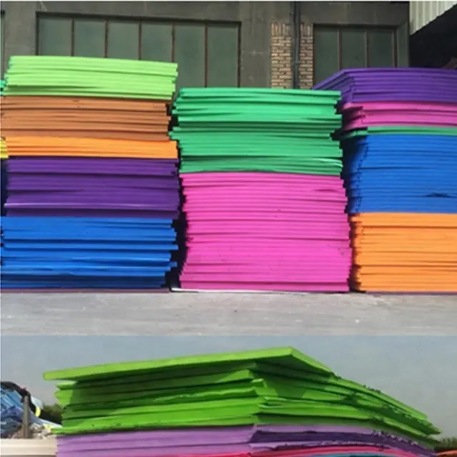 Slipper foam colorful rubber sheets for slippers eva foam sheet