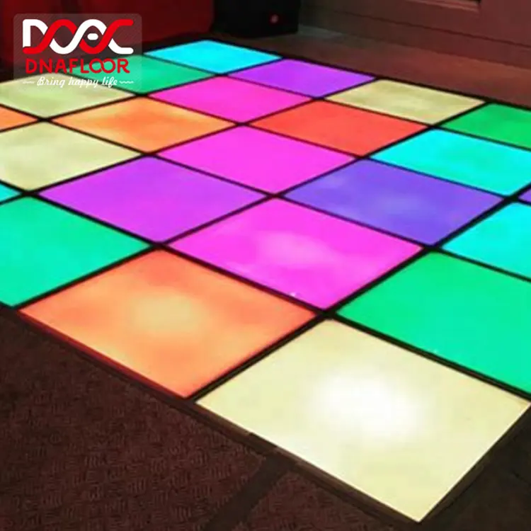 Rgb полный цвет интерактивные свет этапа Дискотека ночной клуб праздник светодио дный LED Танцы пол