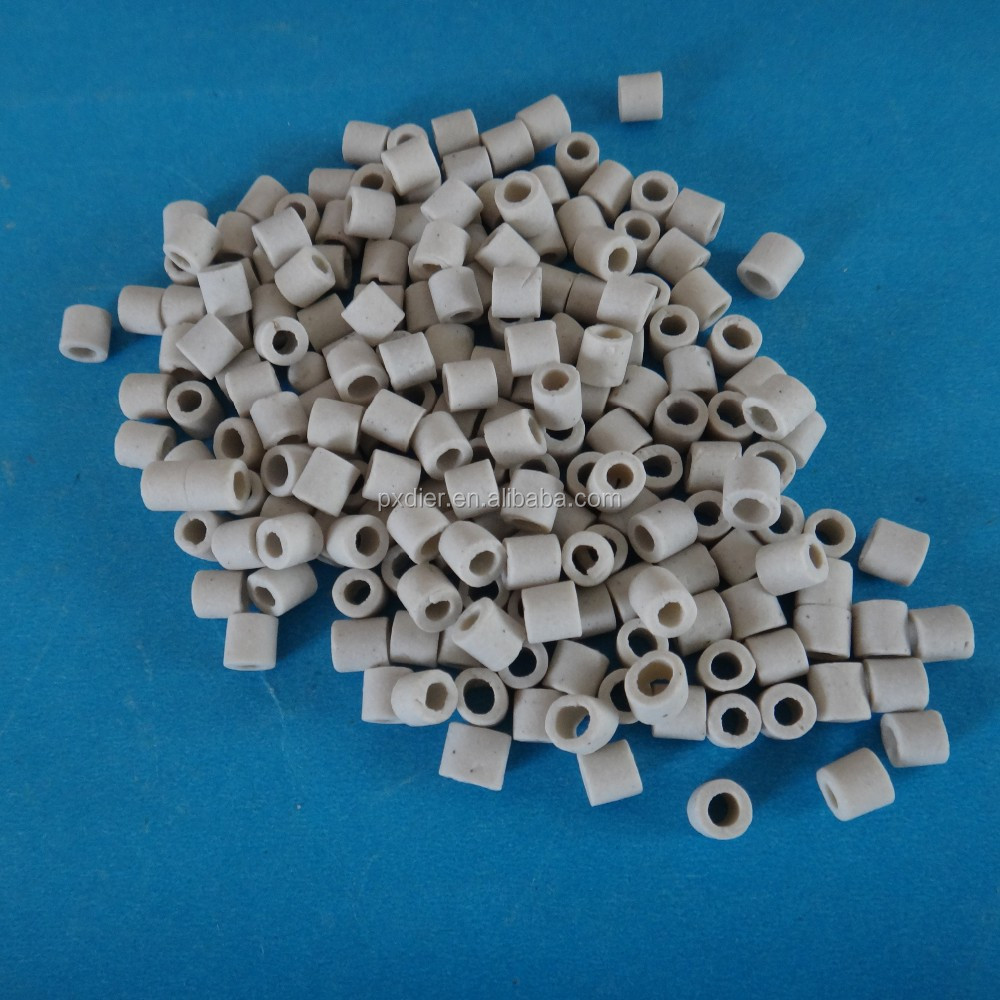 China Supplier Ceramic raschig ring Packing in Petrochemical and Environmental Plants