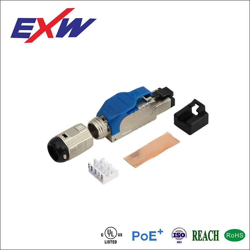 EXW высокое качество Cat.8 Toolless RJ45 разъем