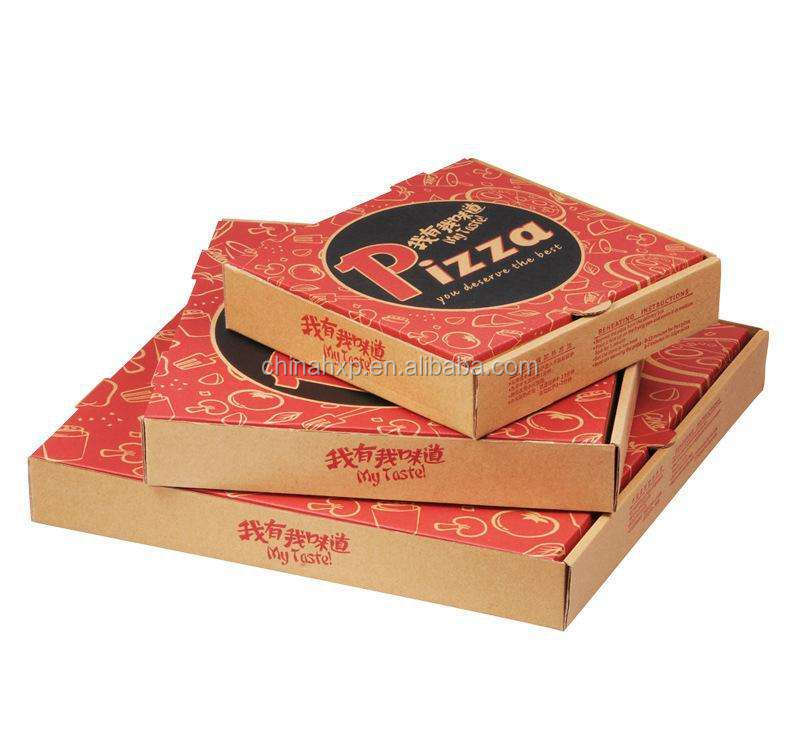 Оптовый заказ 6/8/10/12/14/16/18/20 дюйм(ов) Бумаги Pizza коробка