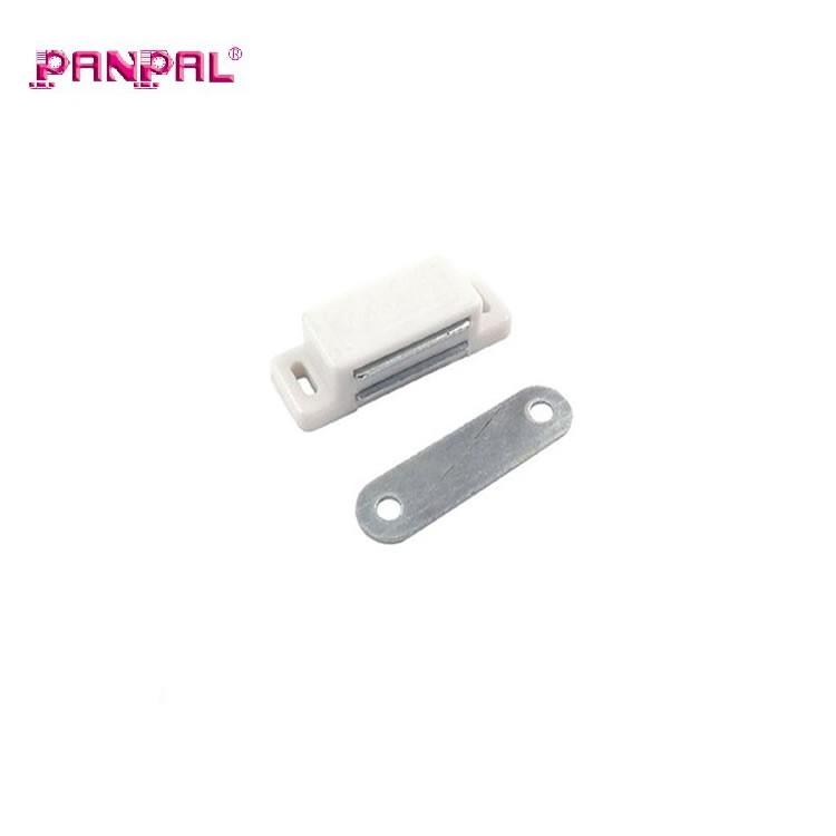 china supplier white plastic shell cabinet magnetic catch