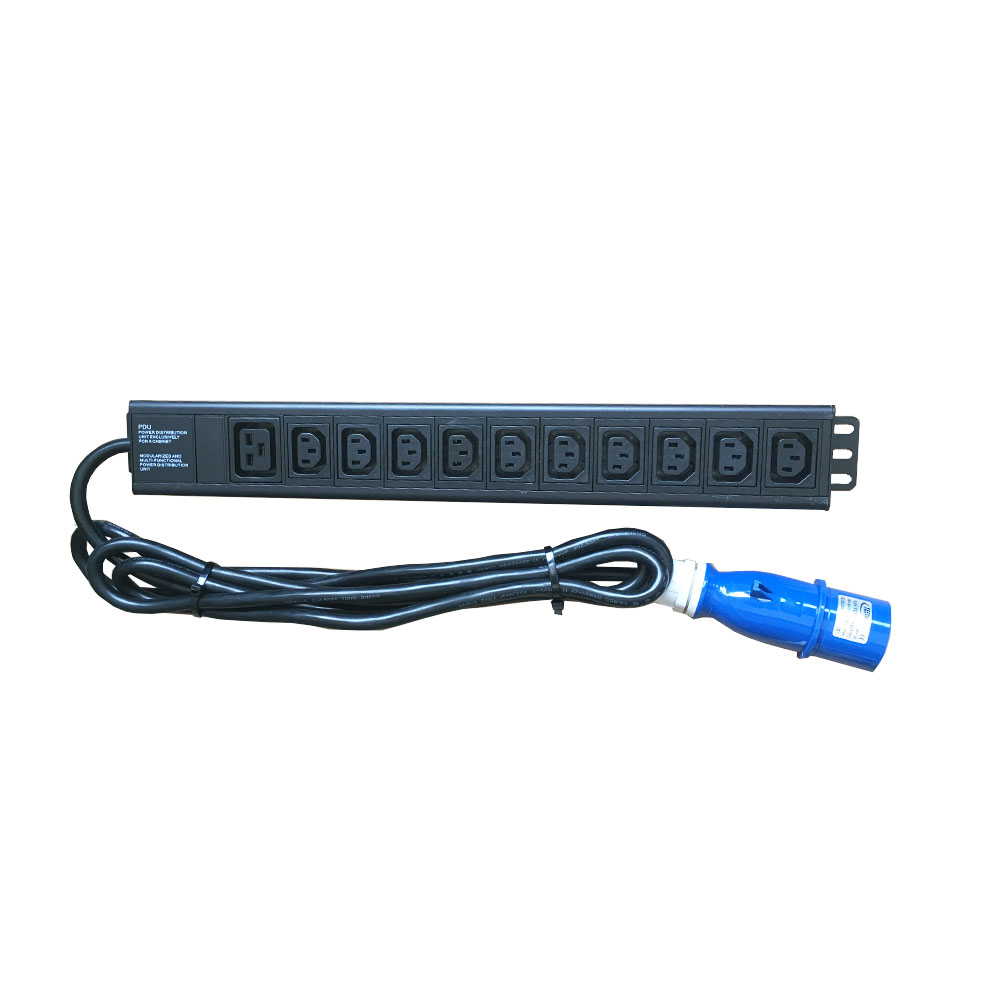 OEM 32A 11 Way ICE320 C13 & C19 розетки с креплением на стойку PDU