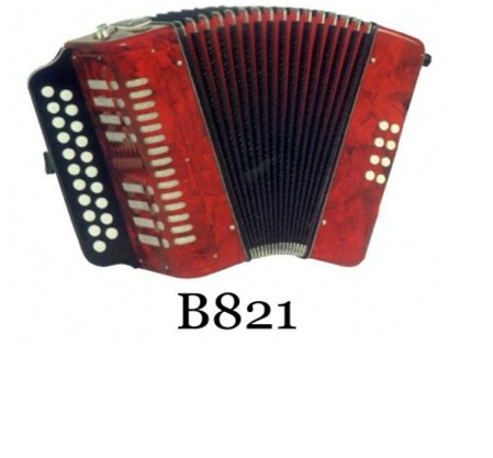 Аккордеон, аккордеон B821, клавишные инструменты