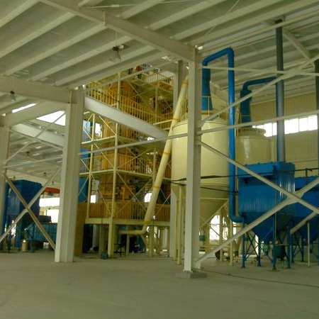 Природный газ perlite, Расширительная печь с открытым ячейком
