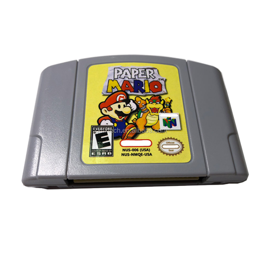 Лидер продаж, N64 бумага для игр «Марио»