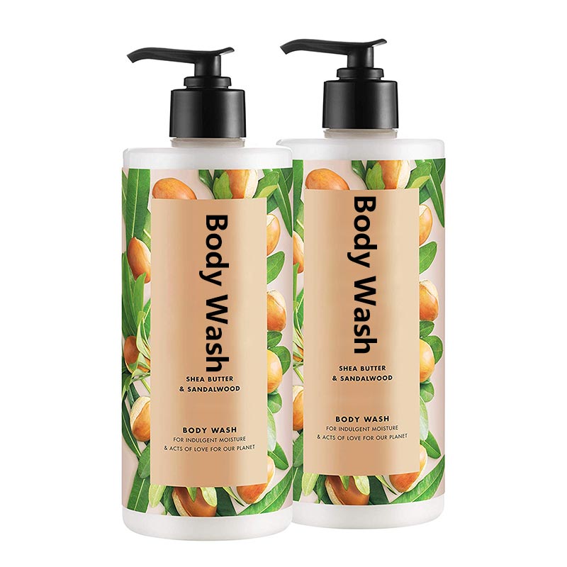 Private Label натуральный органический питательный масло ши гель для душа влаги мытья тела крем лосьон