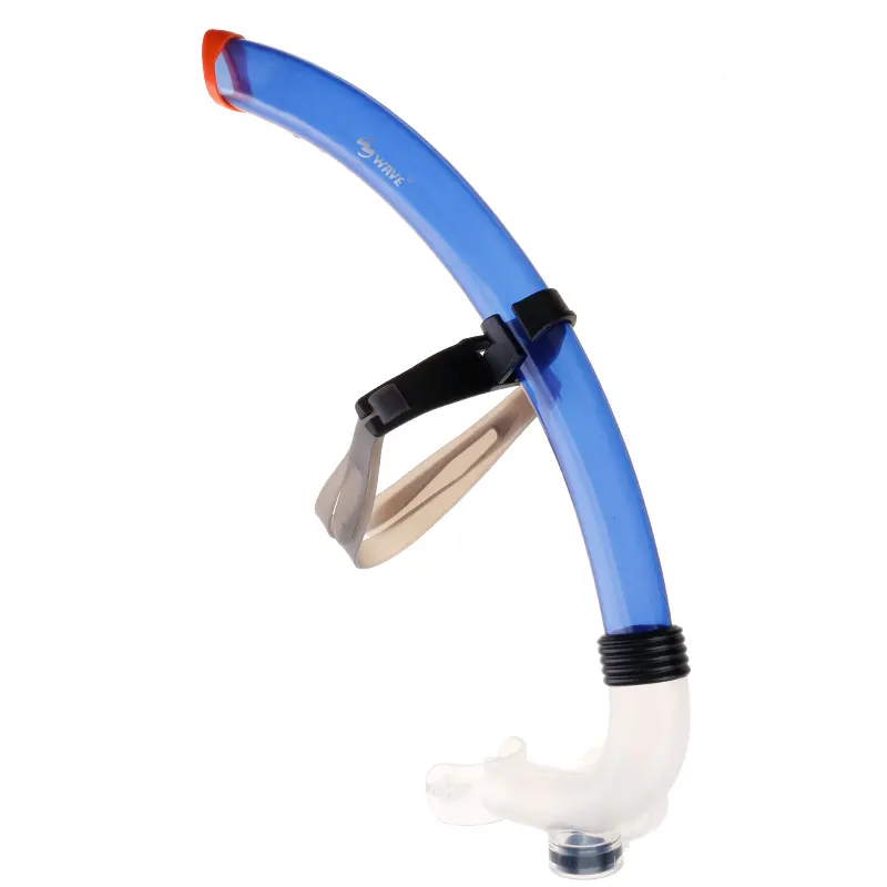 Professional training swimming silicone front snorkel for beginner