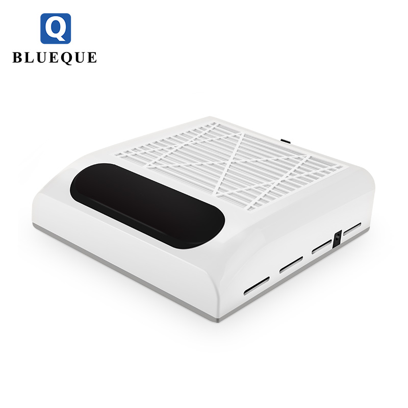 Blueque New arrival 80w big power nail table dust collector for salon