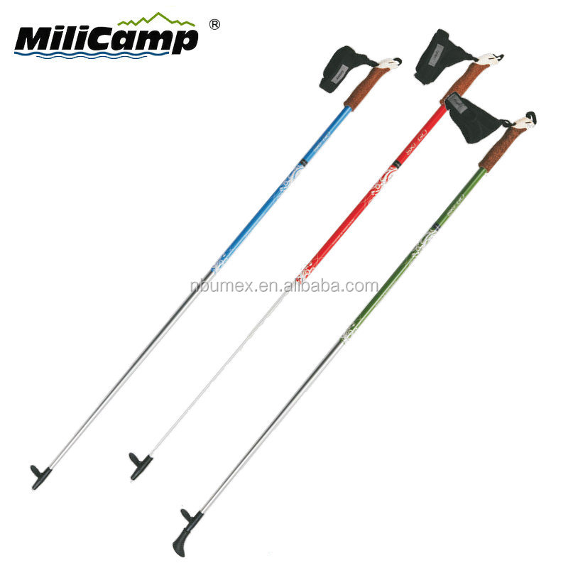 Alu 6061 Alu 7075 PP cork grip Твердосплавный Наконечник 90 см 150 см с подогревом лыжный Полюс