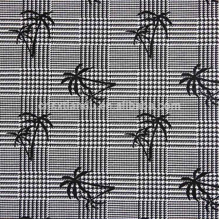 New products yarn dyed nylon rayon polyester bengaline jacquard fabric for suits