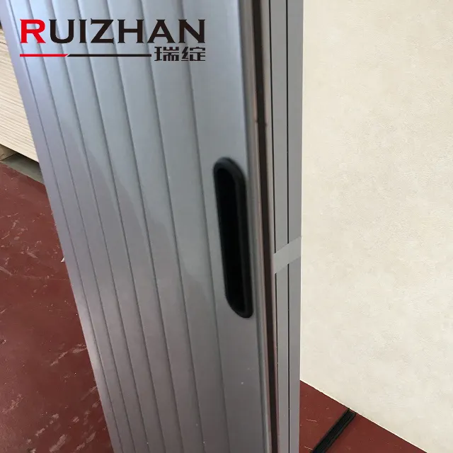 Ruizhan Plastic Door Horizontal Profile Kitchen Cabinet Tambour Door Roller