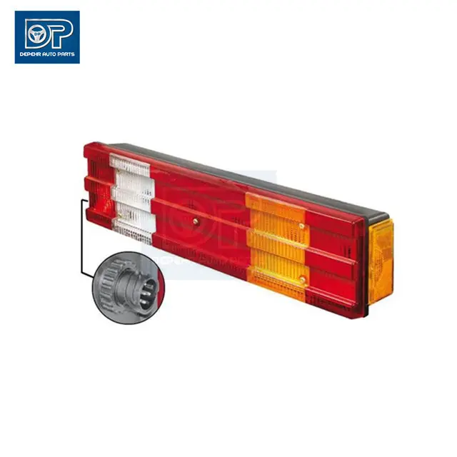 RH 0015406370 LH 0015406270 Depehr MB Actros mp3/2 European Truck Body Parts Plastic Tail Lamp Tractor 24v Rear Tail Light
