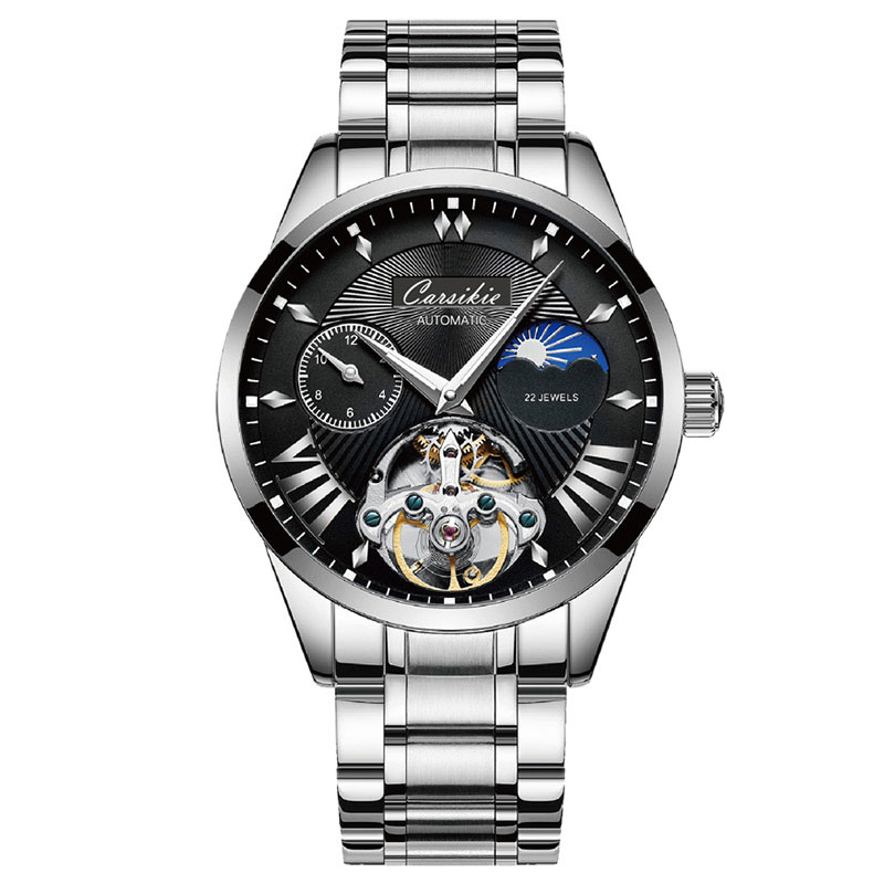 Relogio Masculino Mens Watches Automatic Mechanical Tourbillon Wristwatches