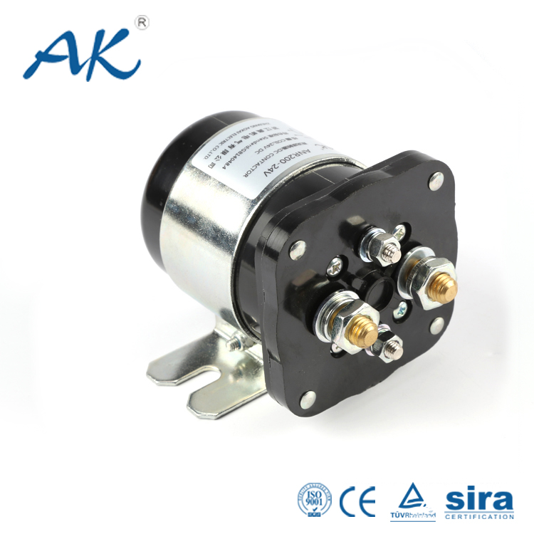 AOKAI ANR200 24V Контактор стартера двигателя 200A 1NO батарея автомобильное реле питания