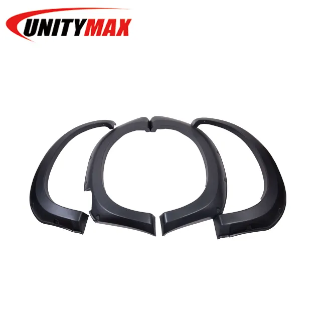 ABS Fender Flare for Isuzu Dmax 4x4 off road body parts with textured finish ABS material black color car fender