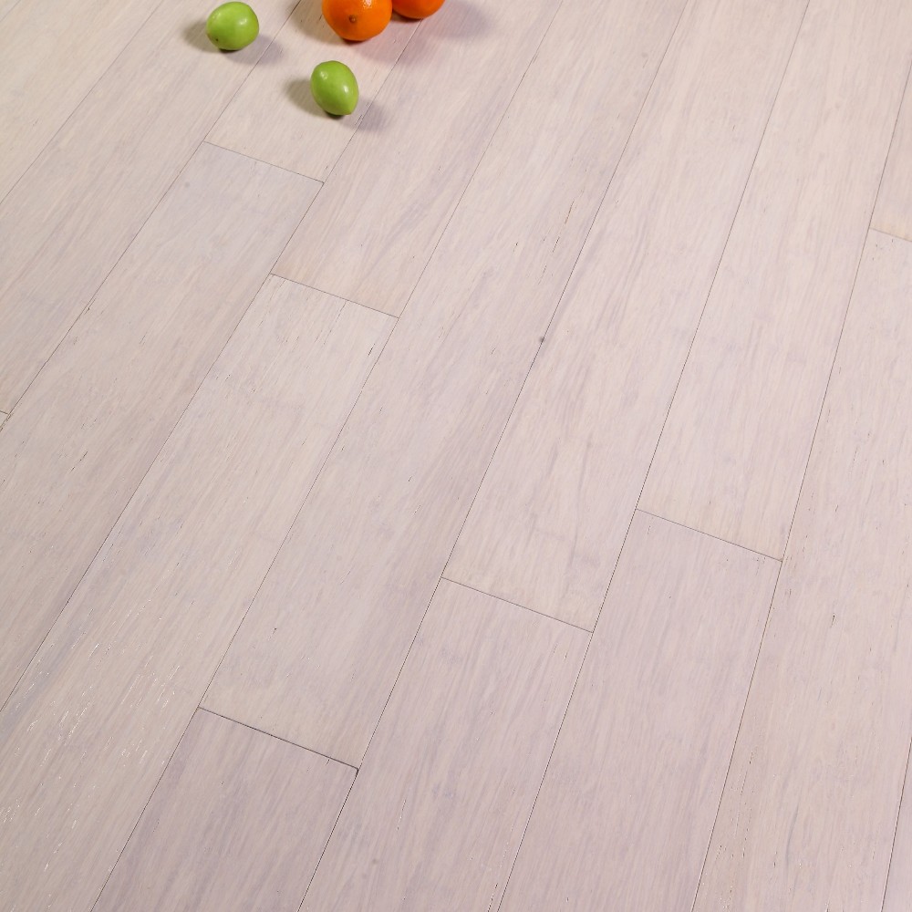 Популярные белые wirebrushed жесткий bambu напольное покрытие