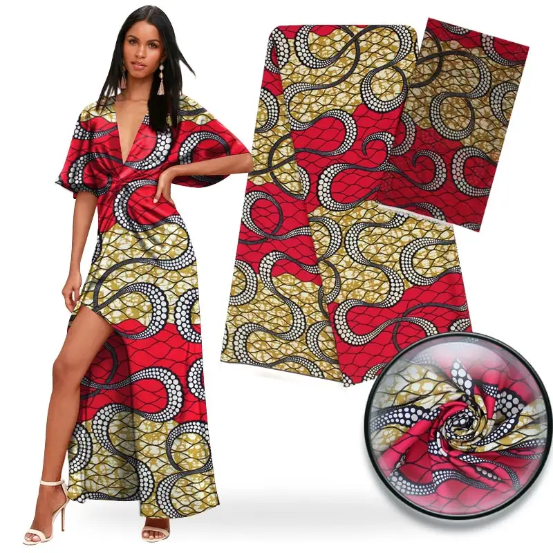 2019 Fashion women making clothes 6 yards pure silk chiffon fabric S190122