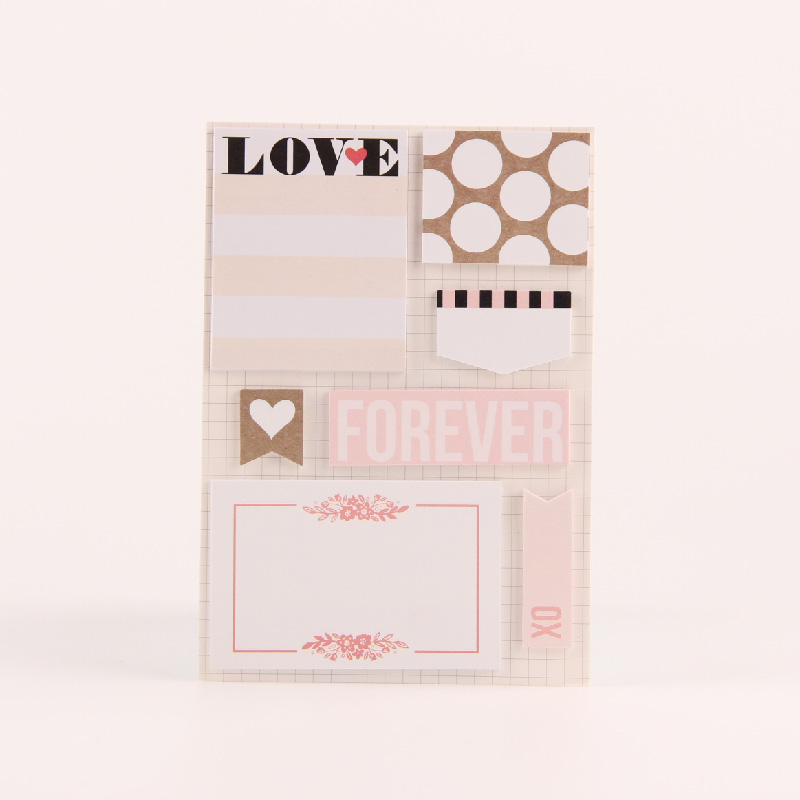 Custom Design Full Set Sticky Wholesale Memo Note Pad