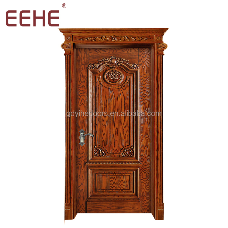 Дверь из массива красного дерева foshan