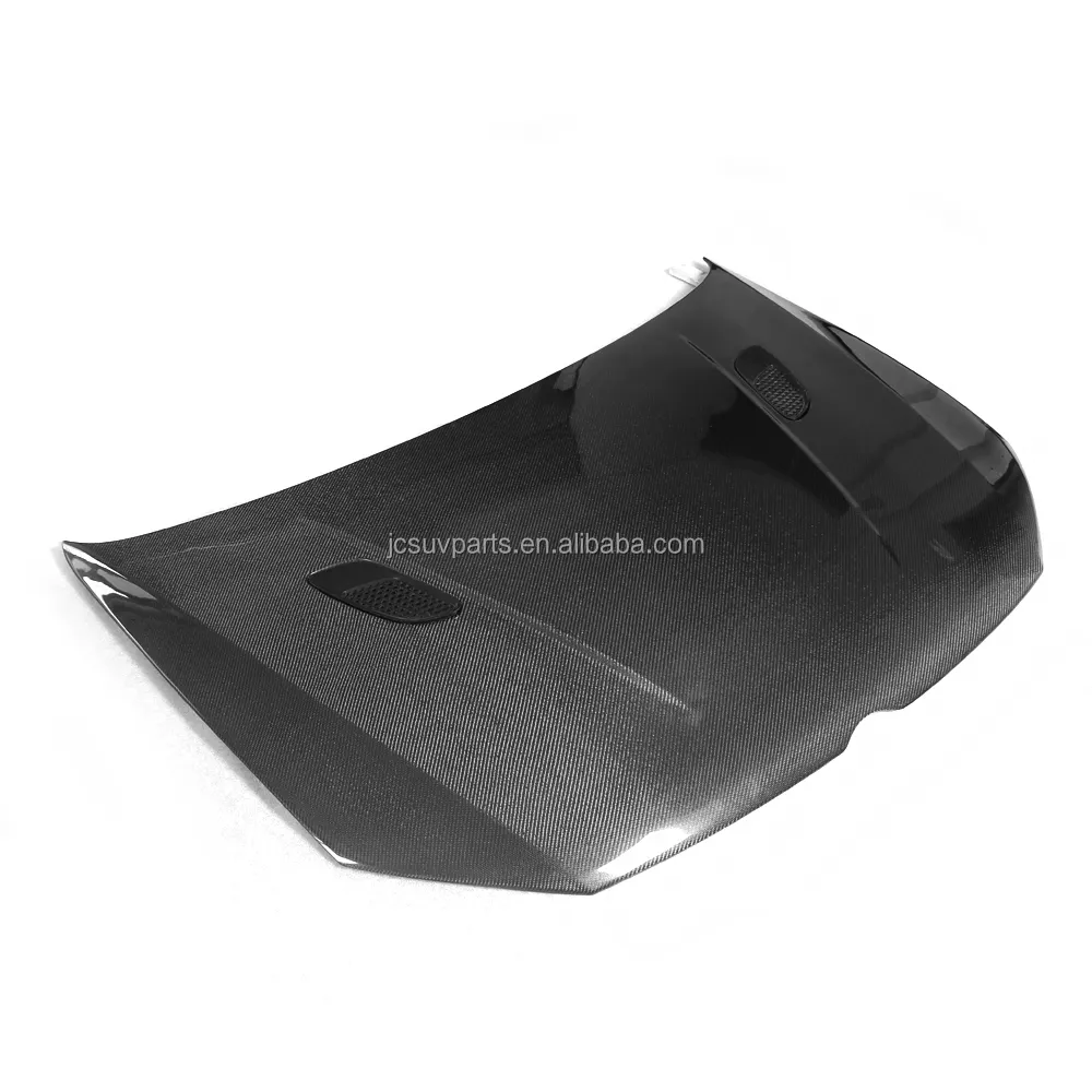 Передняя крышка автомобиля из углеродного волокна с отверстием для VW Polo 6r 11-15