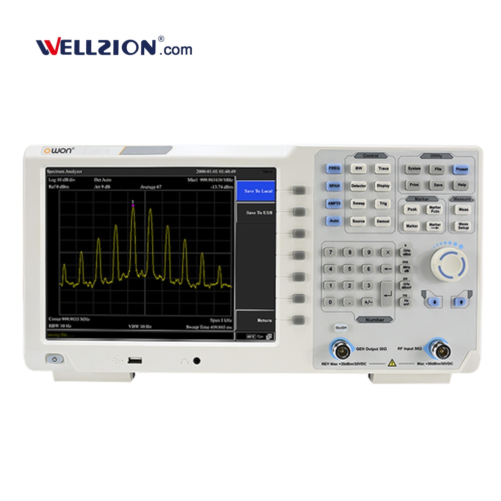 XSA1015TG,150dBm DANL OWON 1,5 GHz анализатор спектра