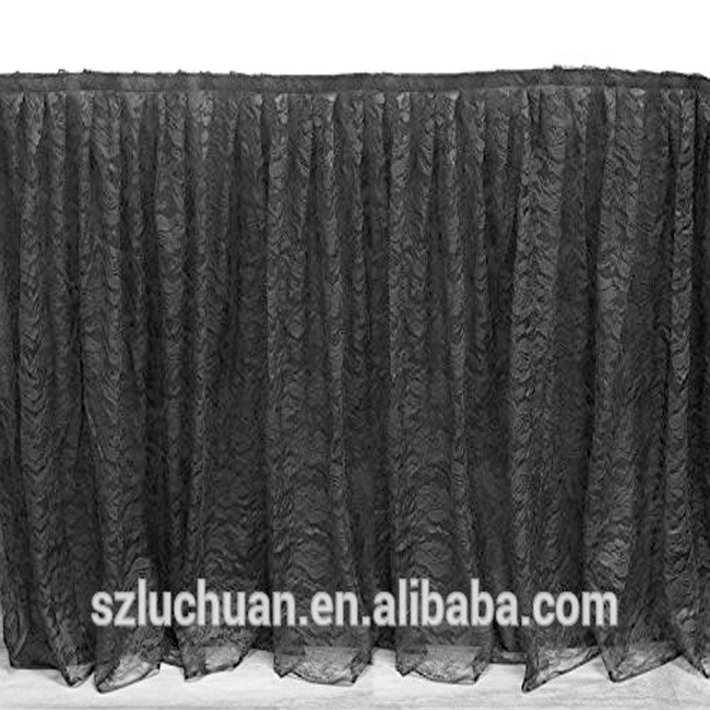Lace Table Skirt for Wedding Different Styles of Table Skirting
