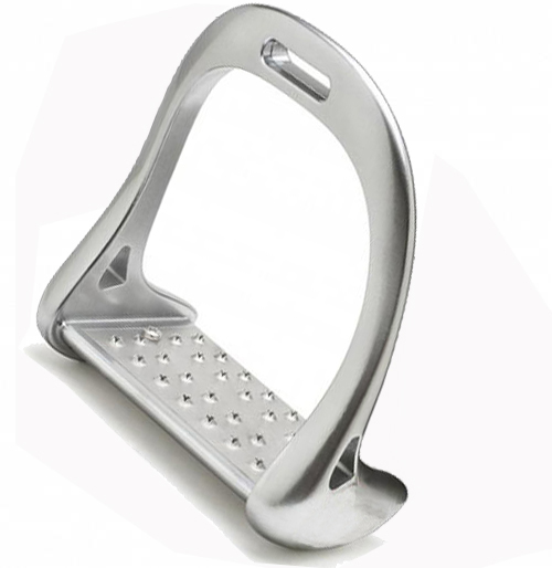 Customized Cast Stainless Steel Jointed Stirrup Irons With Offset Eye Safety Stirrups For Beginners Made In China