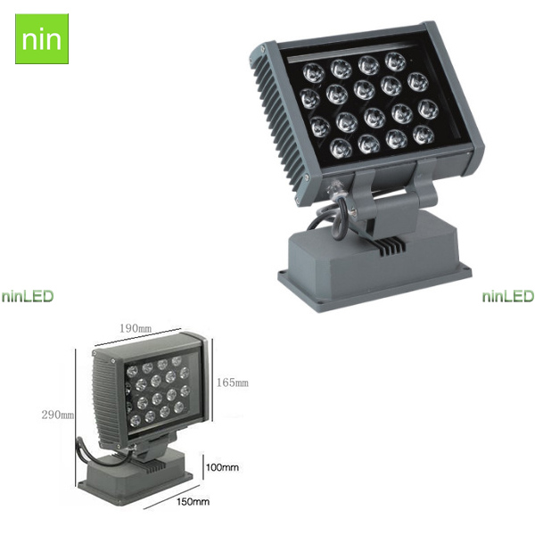 Wholesale 30 40 45 DEGREE DMX RGB LEDs outdoor 36w LED flood light